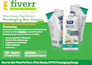 do product packaging design, convert ai generated to print ready box design